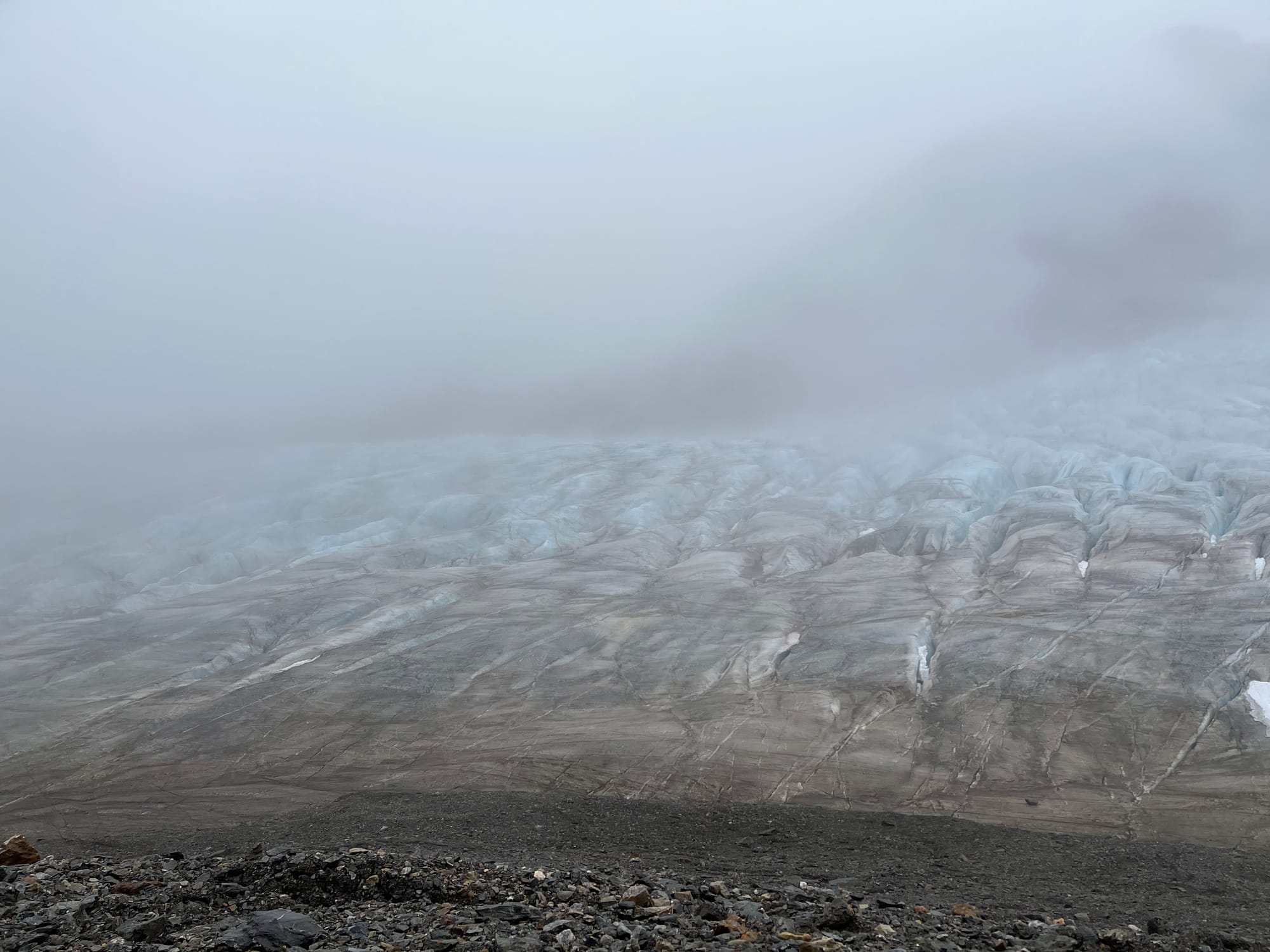 Zu Fuß durch die arktische Sommerlandschaft