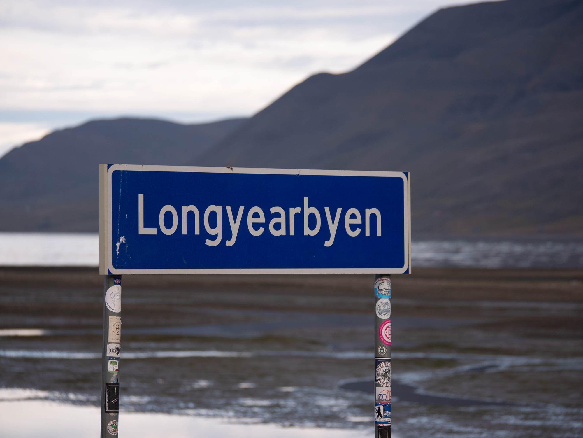 Signs of Longyearbyen